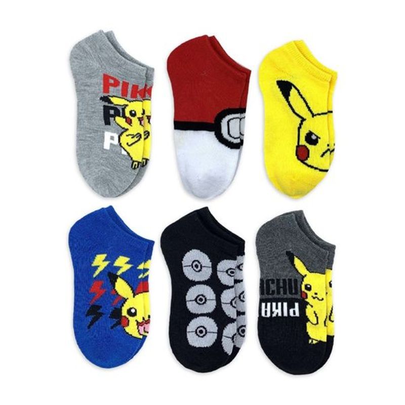 POKEMON - Pokemon 6 Pares De Medias Pokemon