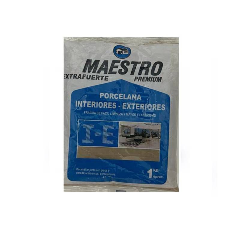 GENERICO - FRAGUA MAESTRO PREMIUM PORCELANA ARENA 1KG