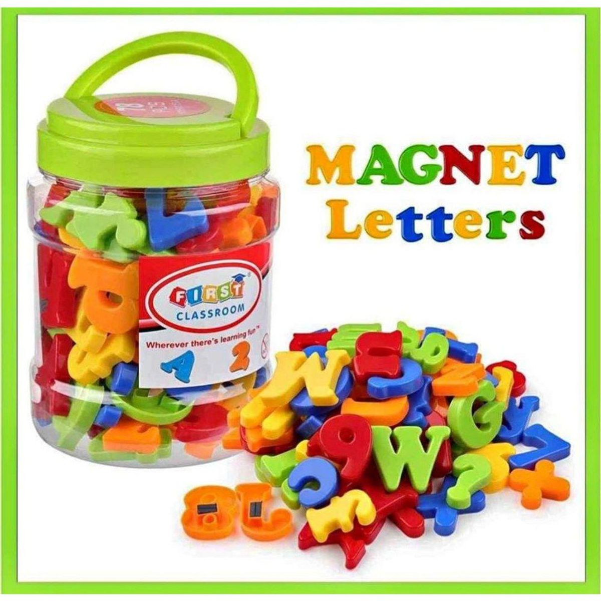 GENERICO - Letras Magnéticas ABC 123