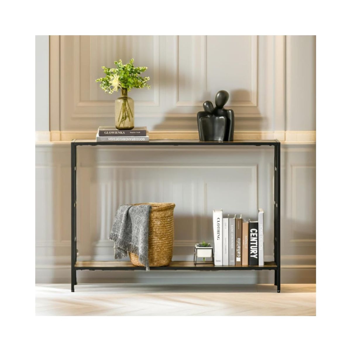 GENERICO - Consola Recibidor Industrial Rumiyoc Pandora Home