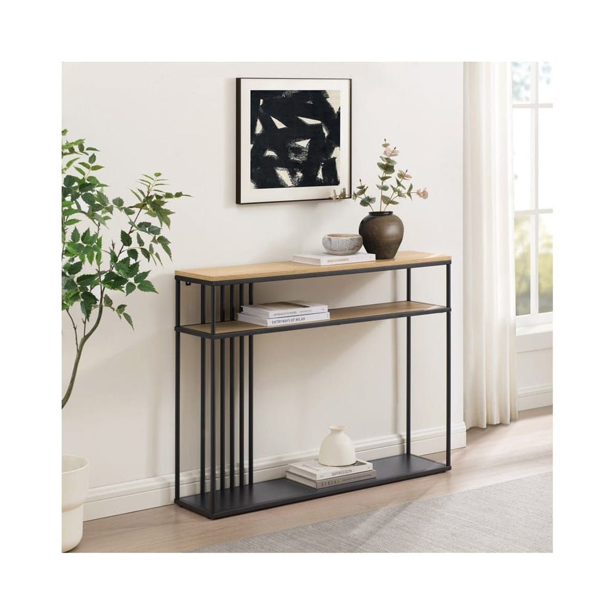 GENERICO - Consola Recibidor Industrial Burgos Pandora Home