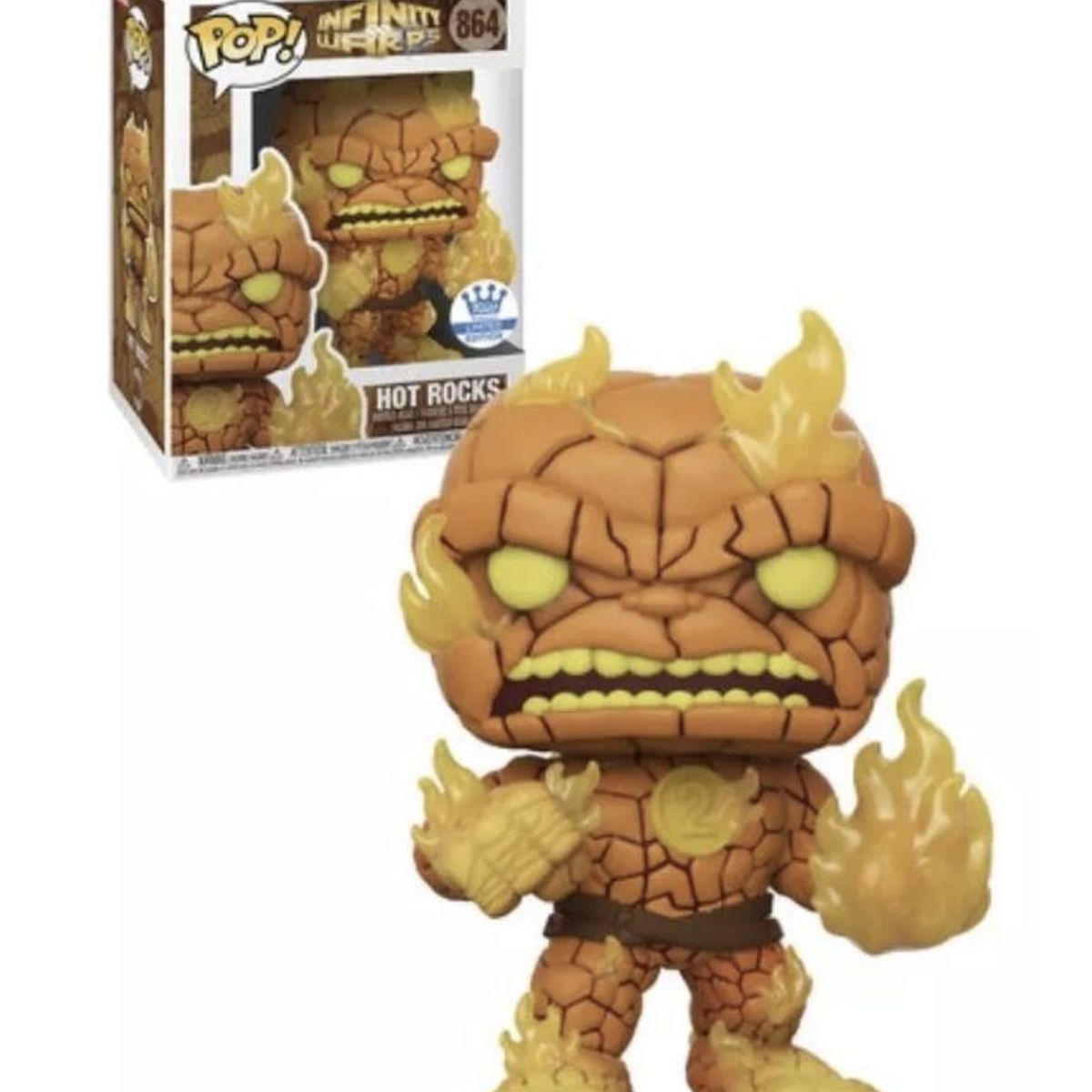 FUNKO - Hot Rocks Funko Pop 864 Infinity Wraps Funkoshop