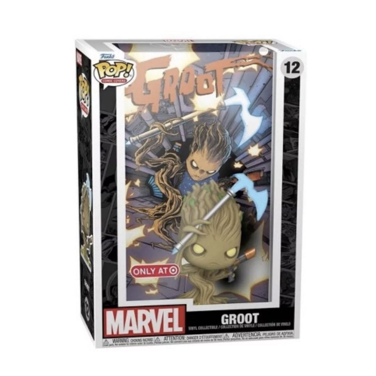 FUNKO - Groot Comic Cover Funko Pop 12 Marvel Exclusivo