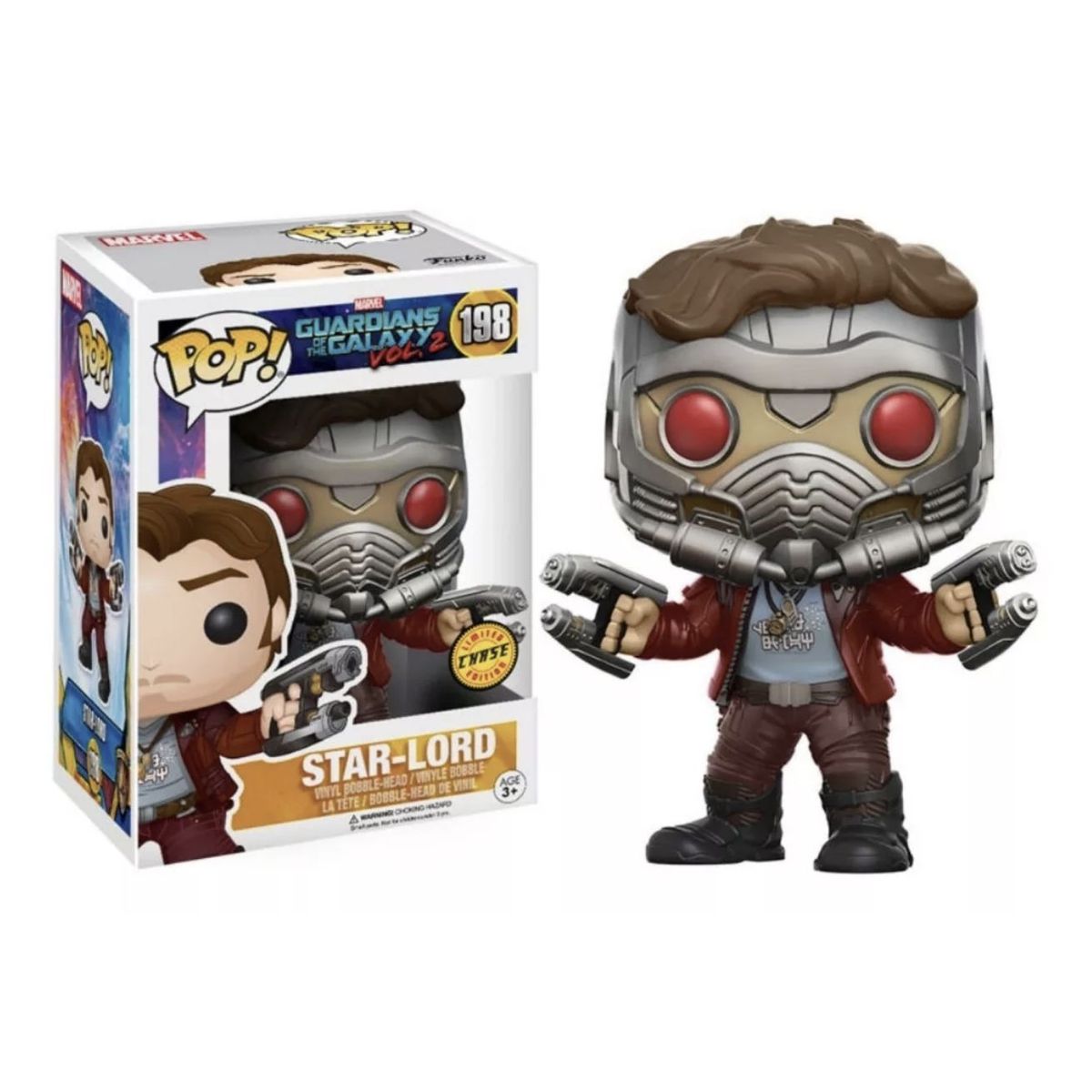 FUNKO - Star Lord Chase Funko Pop 198 Guardianes De La Galaxia