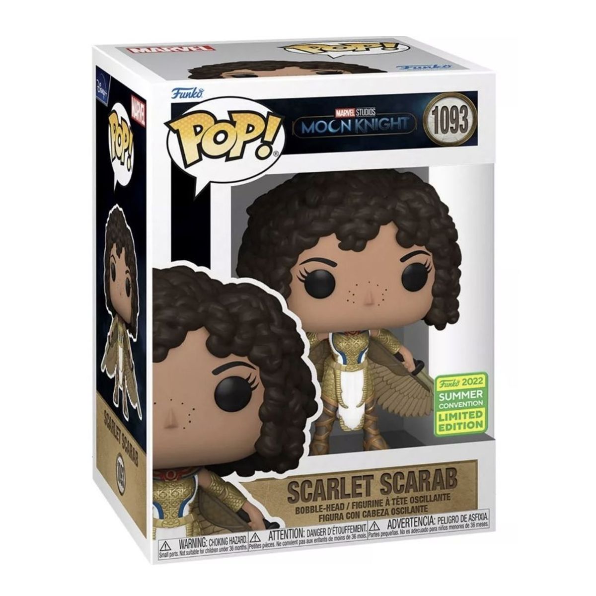 FUNKO - Scarlet Scarab Funko Pop 1093 Moon Knight Exclusivo