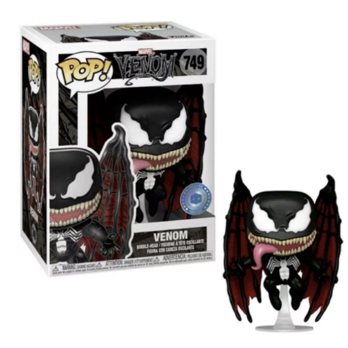 FUNKO - Venom Funko Pop 749 Pop In A Box Exclusivo Original