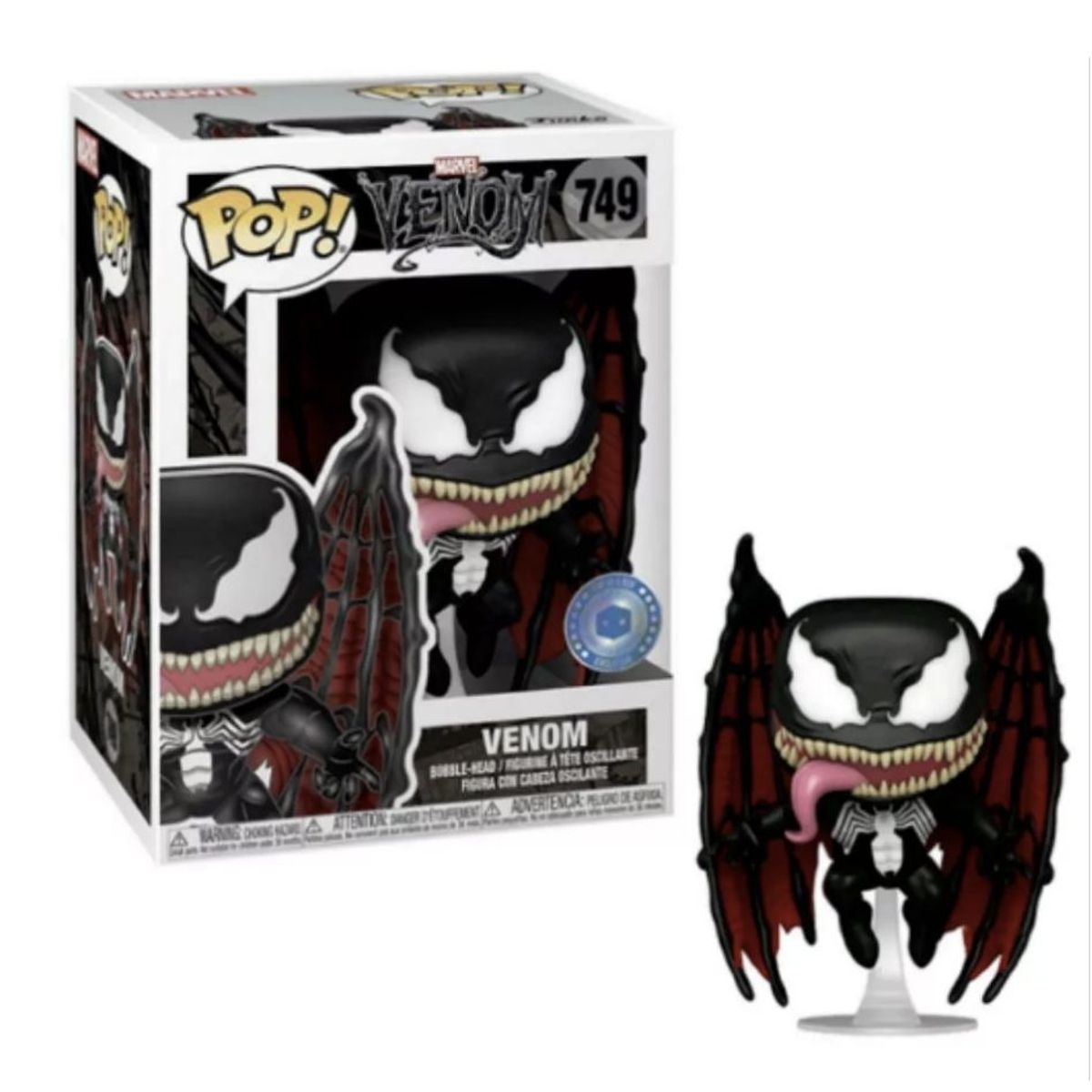 FUNKO - Venom Funko Pop 749 Pop In A Box Exclusivo Original