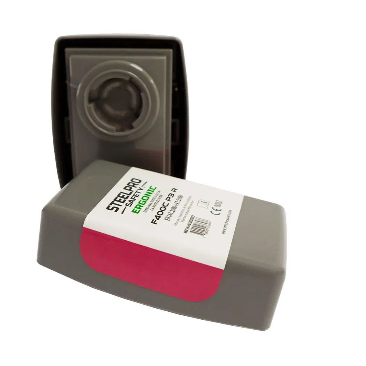 STEELPRO - ERGONIC FILTRO F400C P3 R PARTICULAS C/CA PAR (TIPO CARTUCHO)