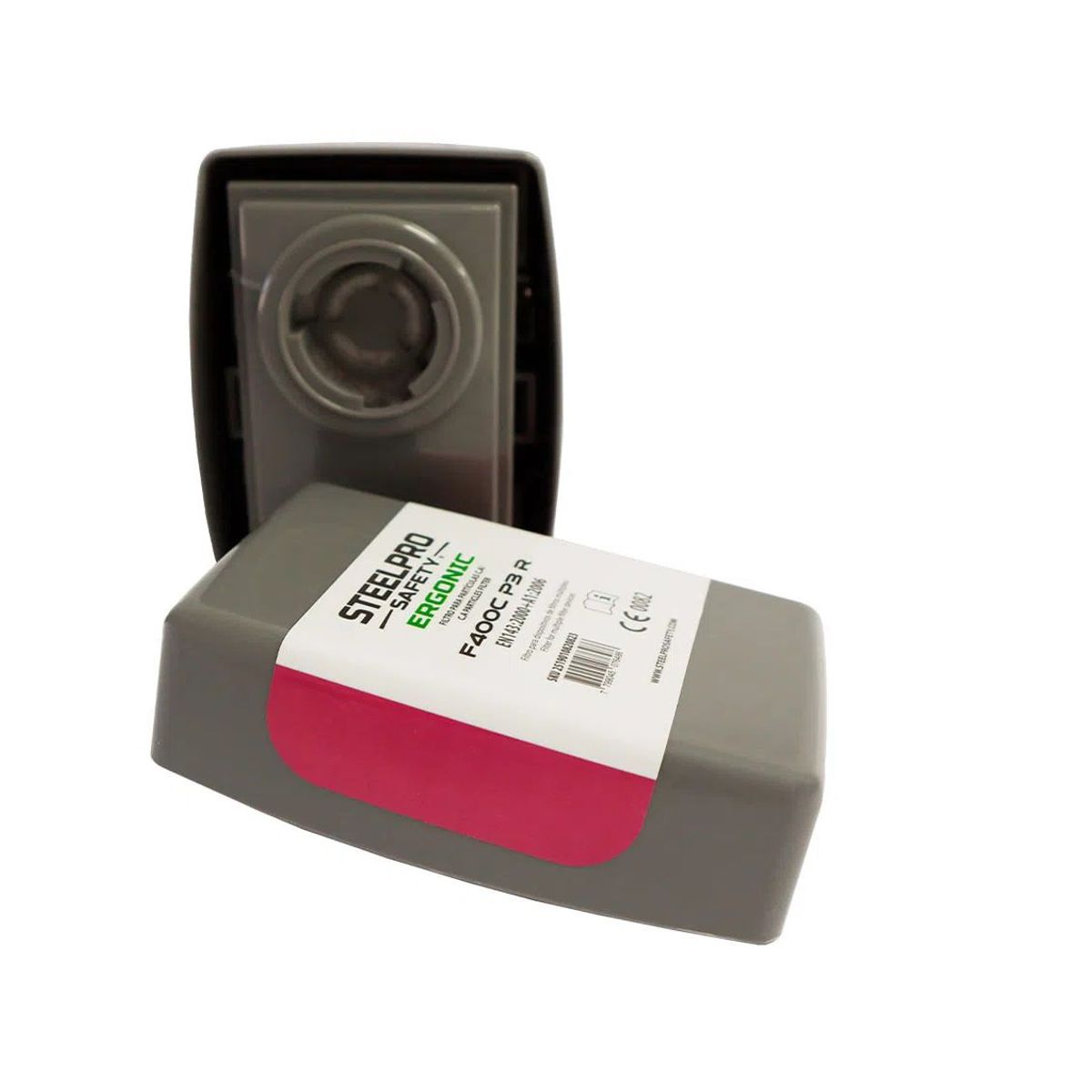 STEELPRO - ERGONIC FILTRO F400C P3 R PARTICULAS C/CA PAR (TIPO CARTUCHO)
