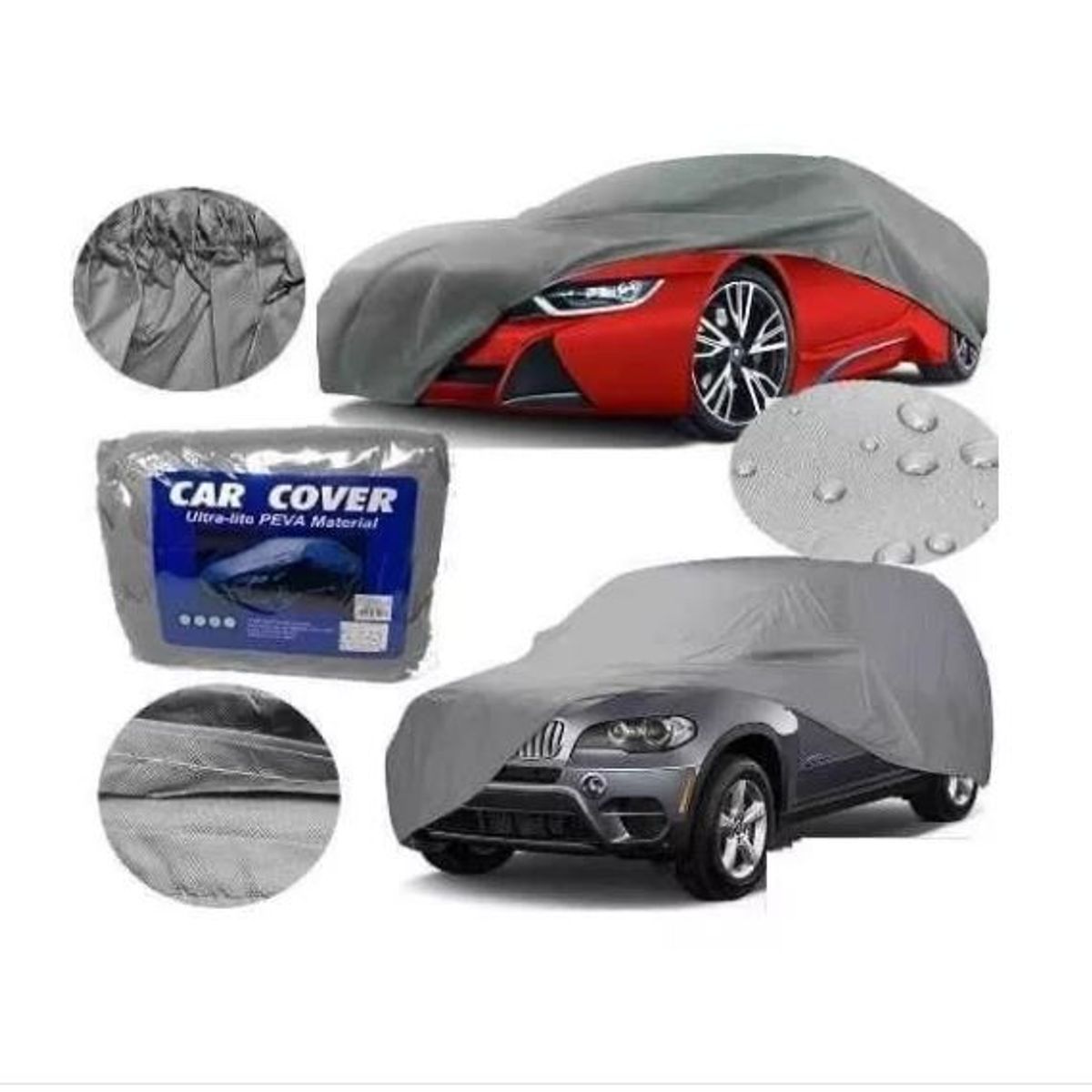 GENERICO - Funda impermeable ultraligera para automóvil XL