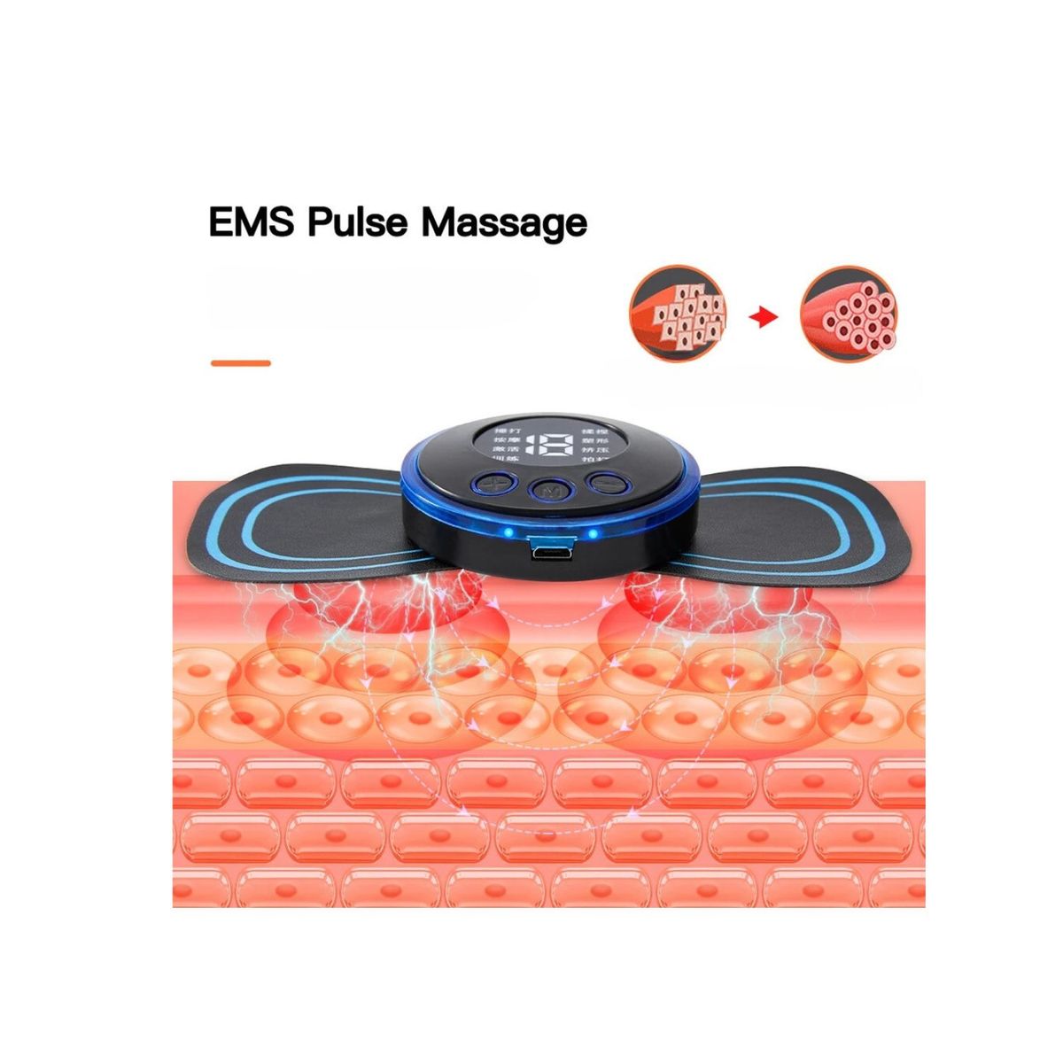 ROHS - Alfombra Eléctrico Para Pies y Masajeador Cervical