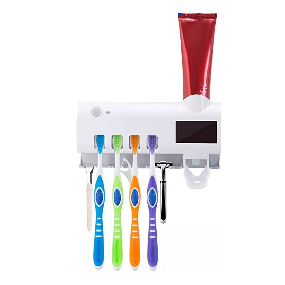 OTTOWARE - PORTA CEPILLOS DENTAL CON DESINFECTANTE LUZ UV