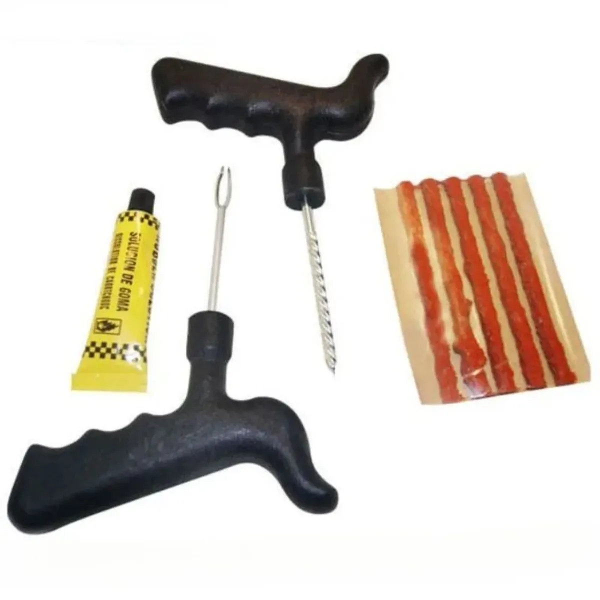GENERICO - Kit De HerranMienta Para Reparación De Neumaticos Auto Moto