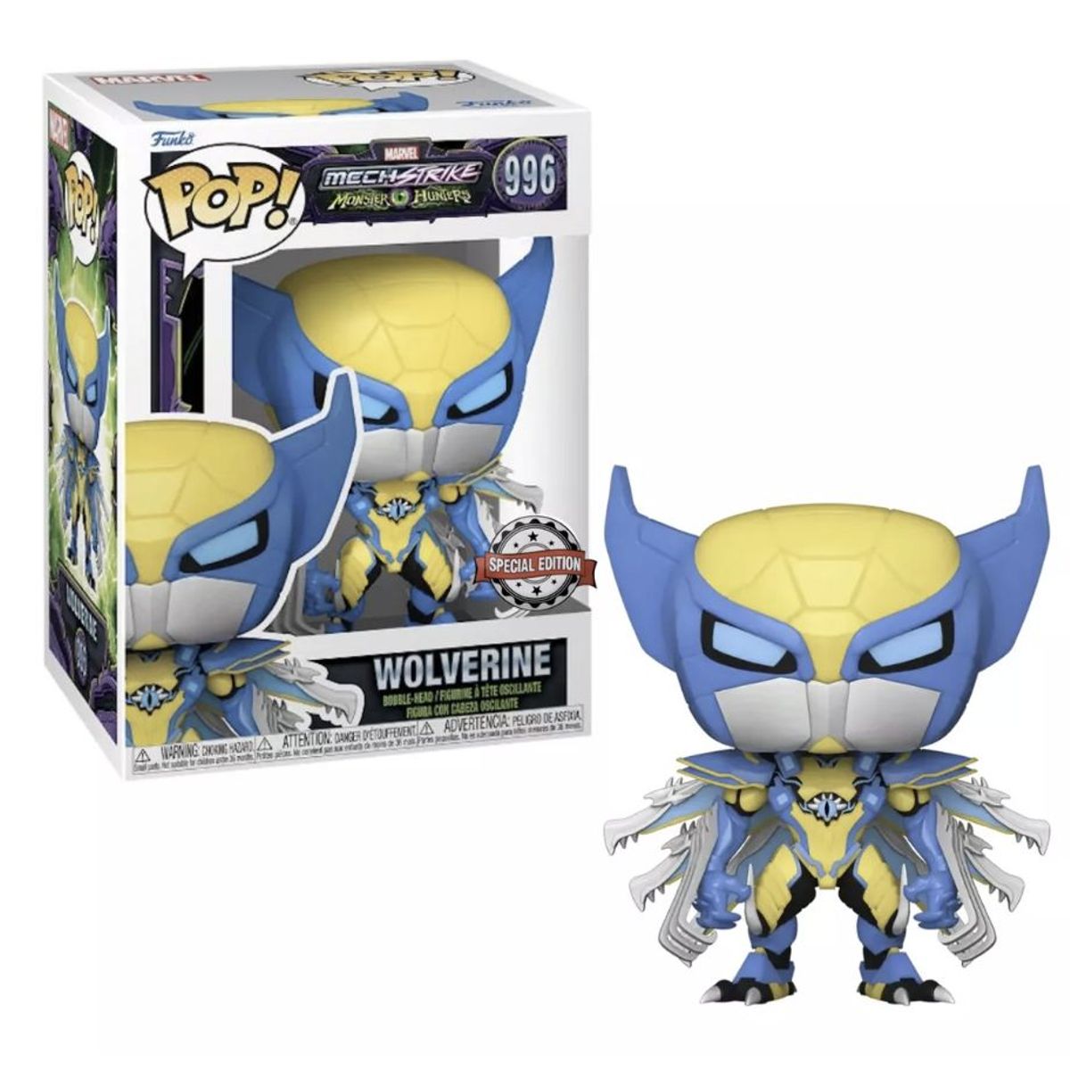 FUNKO - Wolverine Funko Pop 996 Mech Strike Exclusivo Marvel