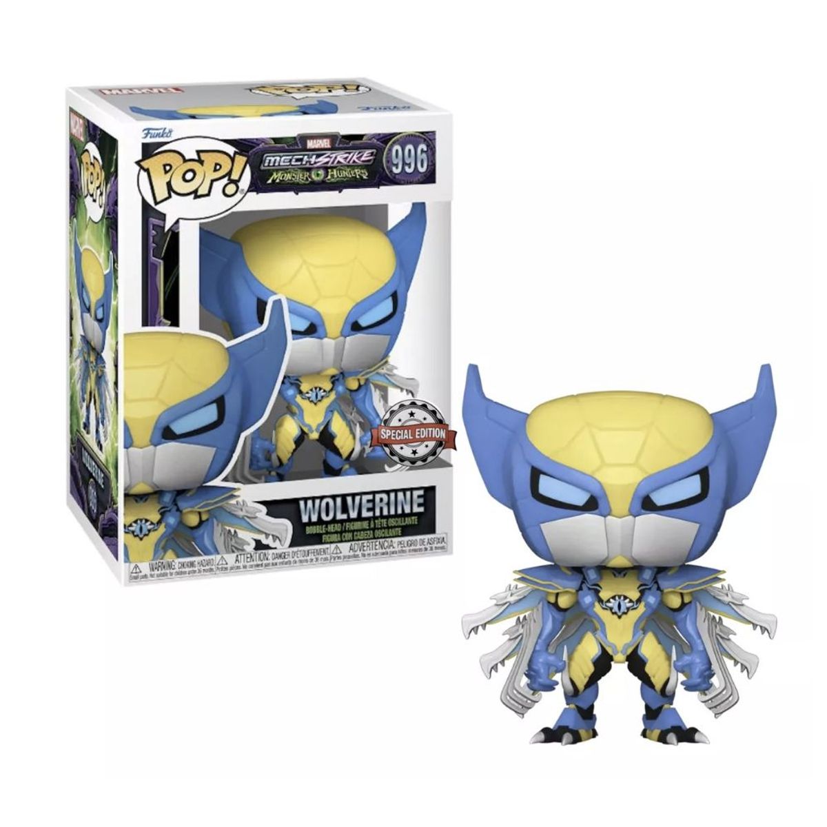 FUNKO - Wolverine Funko Pop 996 Mech Strike Exclusivo Marvel