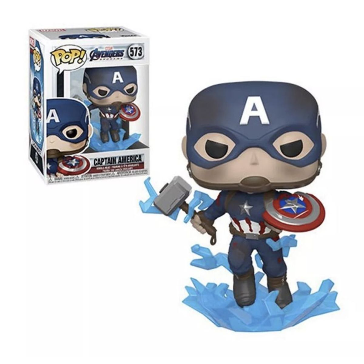 FUNKO - Capitán América Funko Pop 573 Marvel Avengers