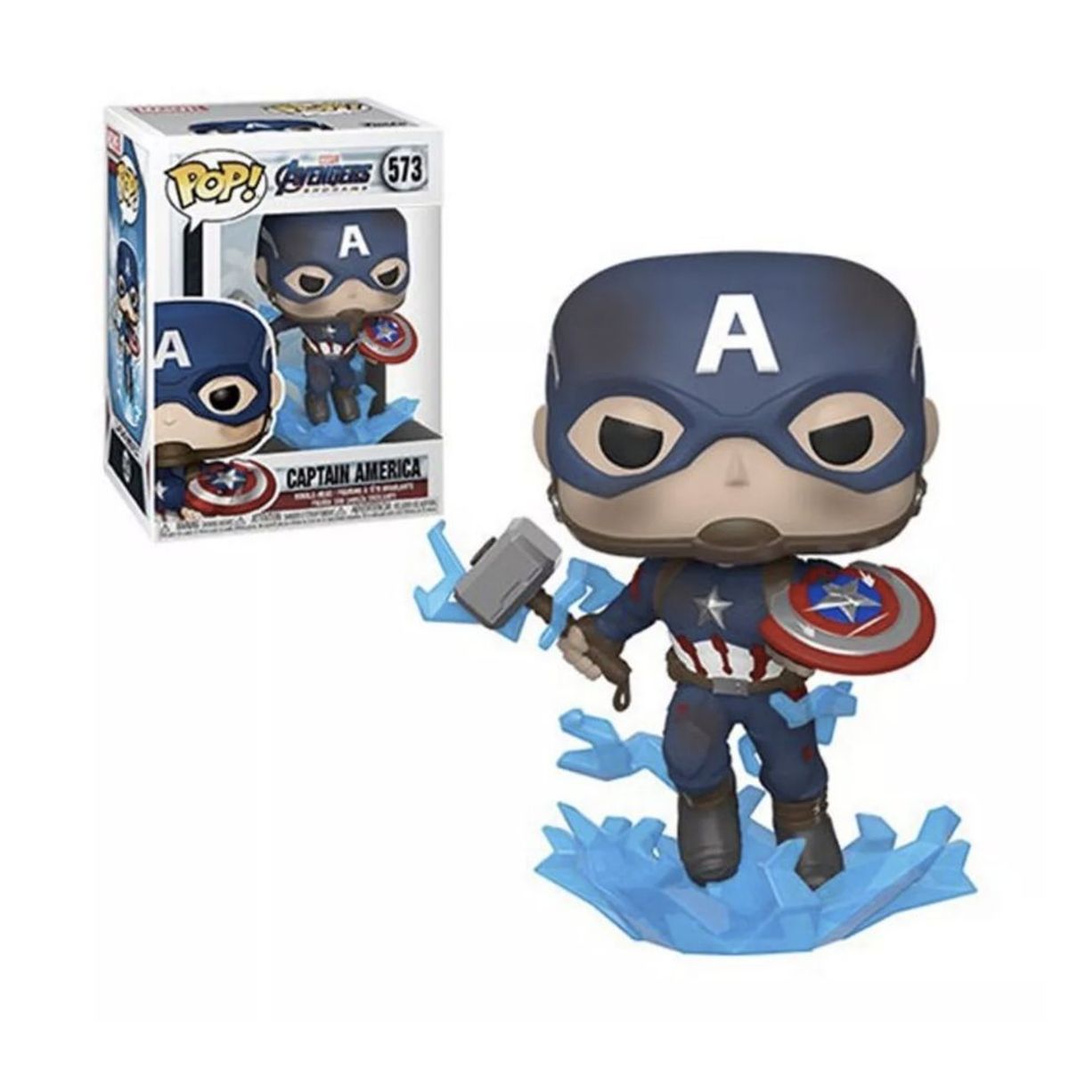 FUNKO - Capitán América Funko Pop 573 Marvel Avengers