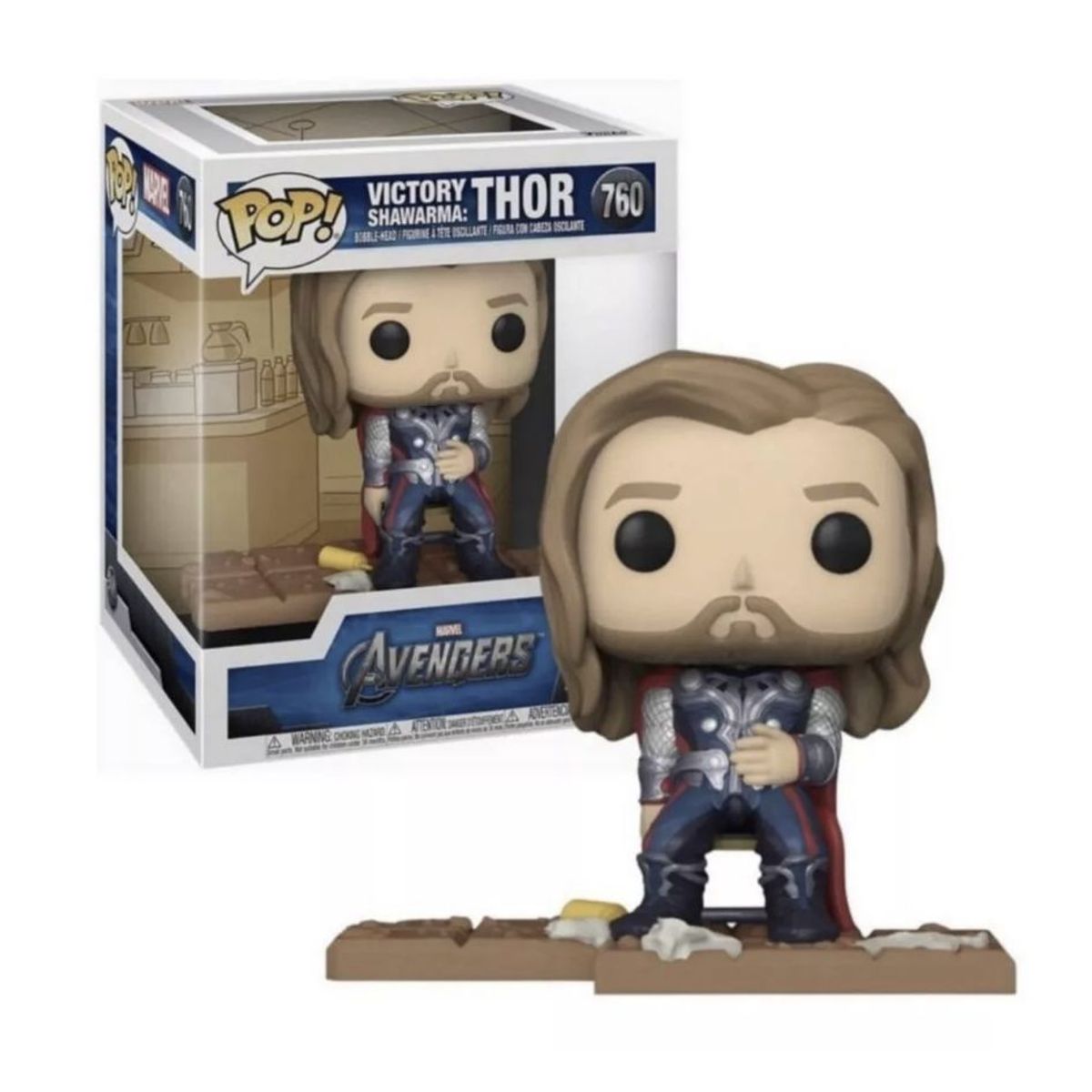 FUNKO - Thor Shawarma Funko Pop 760 Avengers Marvel Original