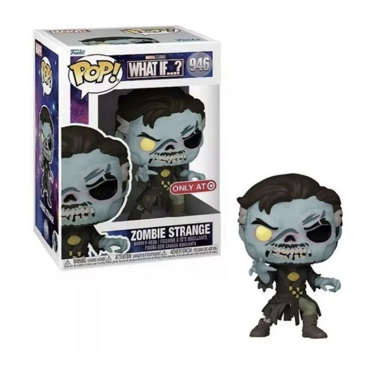 FUNKO - Zombie Strange Funko Pop 946 Marvel What If