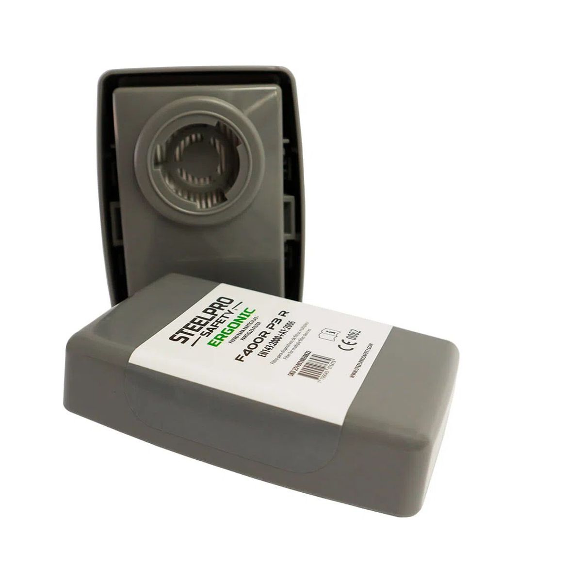 STEELPRO - ERGONIC FILTRO F400R P3 R PARTICULAS PAR (TIPO CARTUCHO)
