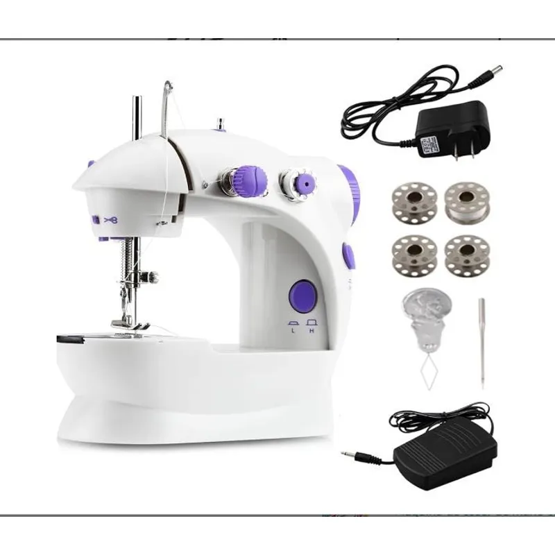 GENERICO - Mini maquina de coser con mesa de extensión