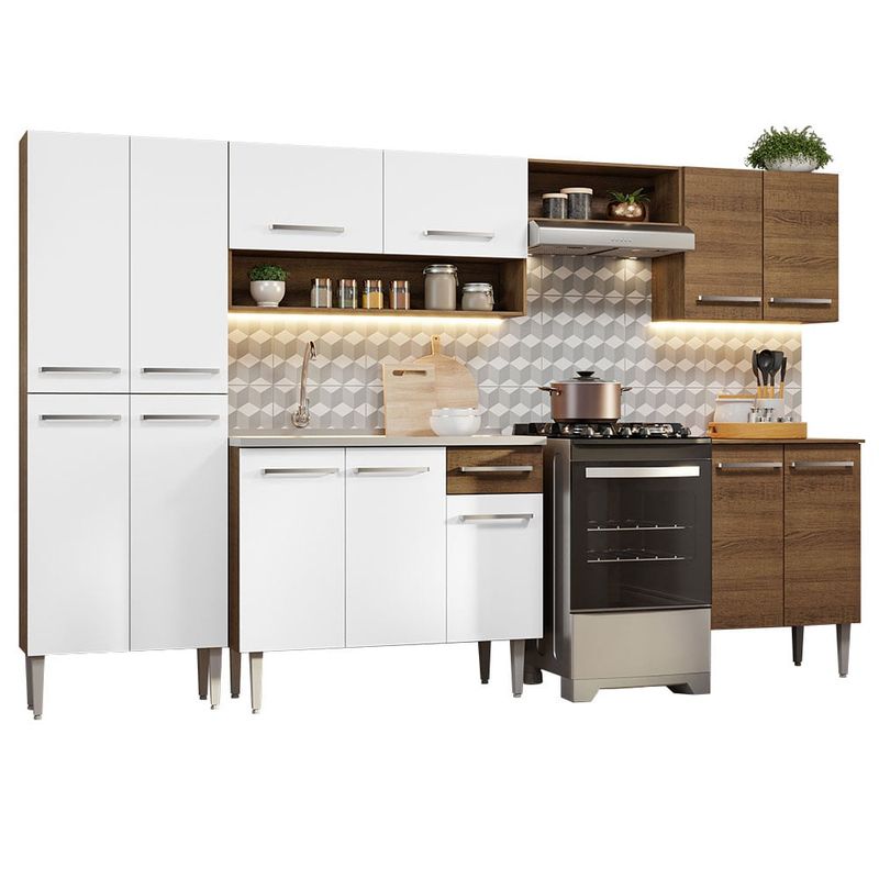 MADESA - Mueble de Cocina Integral Emilly 293 cm - Con Lavadero 08