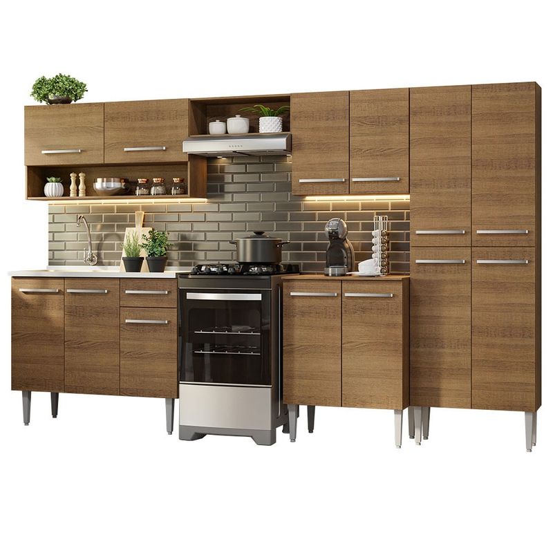 MADESA - Mueble de Cocina Integral Emilly 293 cm - Con Lavadero 09