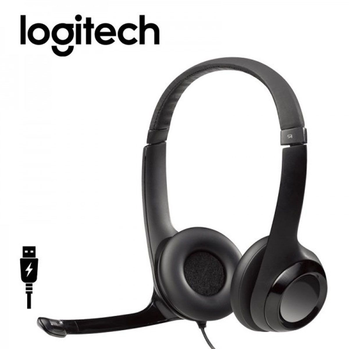 LOGITECH - Audifono Logitech H390 Pack 10 Unid Negro