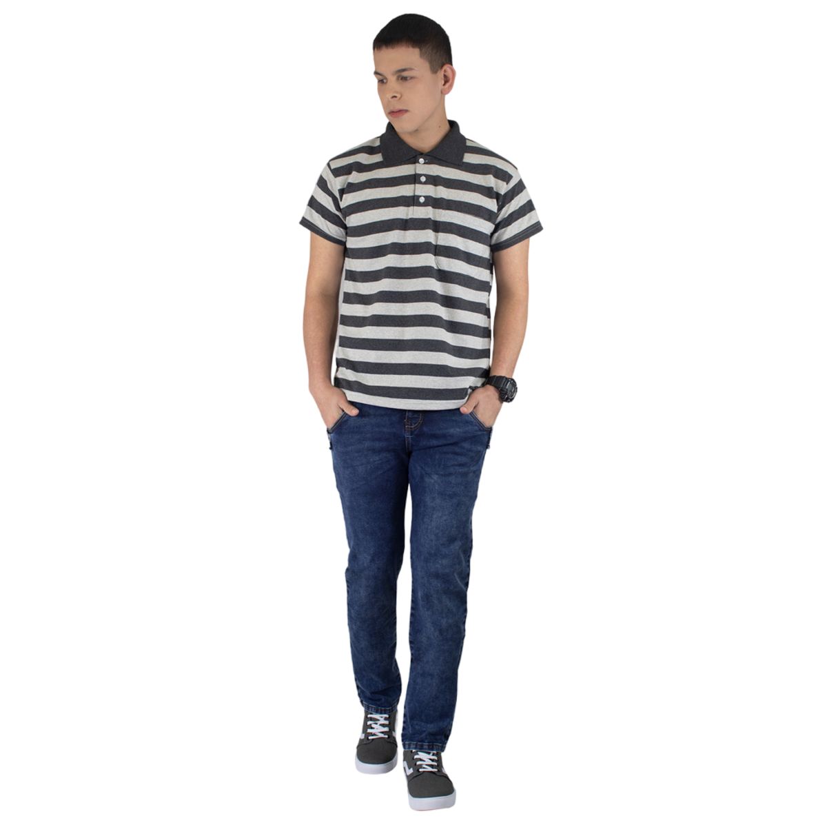 ZOHAR - Jean para hombre - Alan Snaax - Hbb Oscuro