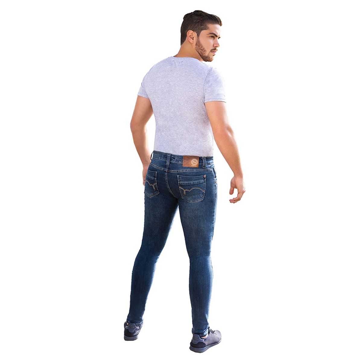 ZOHAR - pantalón Jean para hombre - Alessandro - Snaax - Stone Grafito