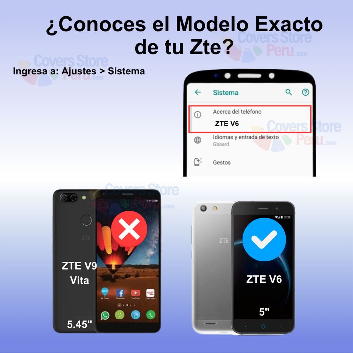 GENERICO - Mica para Zte V6 Film Hydrogel Antishock Transparente Resistente