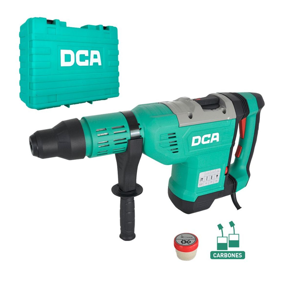 DCA - Rotomartillo Demoledor SDS+ HD 1500W 140J AZC45