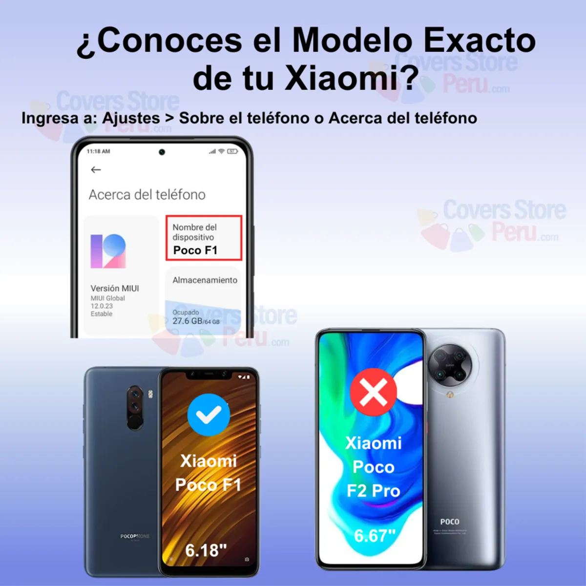 GENERICO - Mica para Xiaomi Poco F1 Film Hydrogel Antishock Transparente