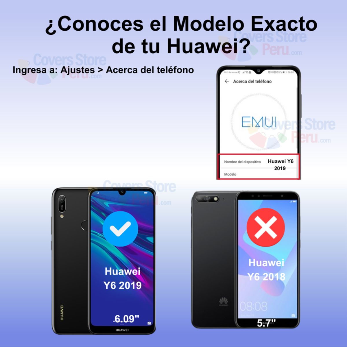 GENERICO - Mica para Huawei Y6 2019 Film Hydrogel Antishock Transparente