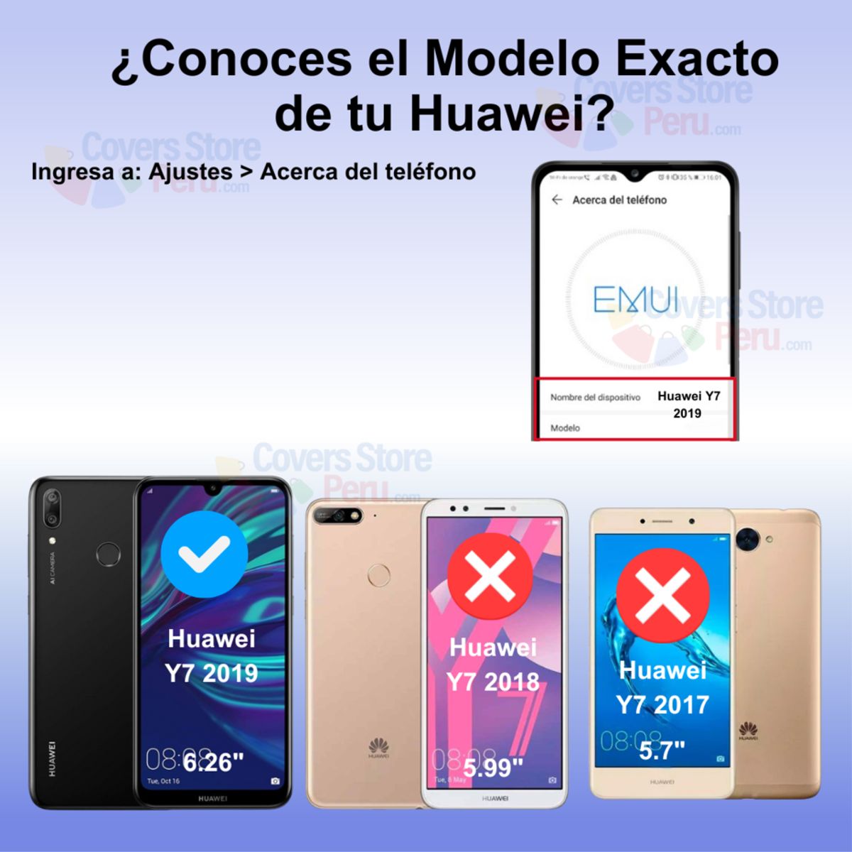 GENERICO - Mica para Huawei Y7 2019 Film Hydrogel Antishock Transparente
