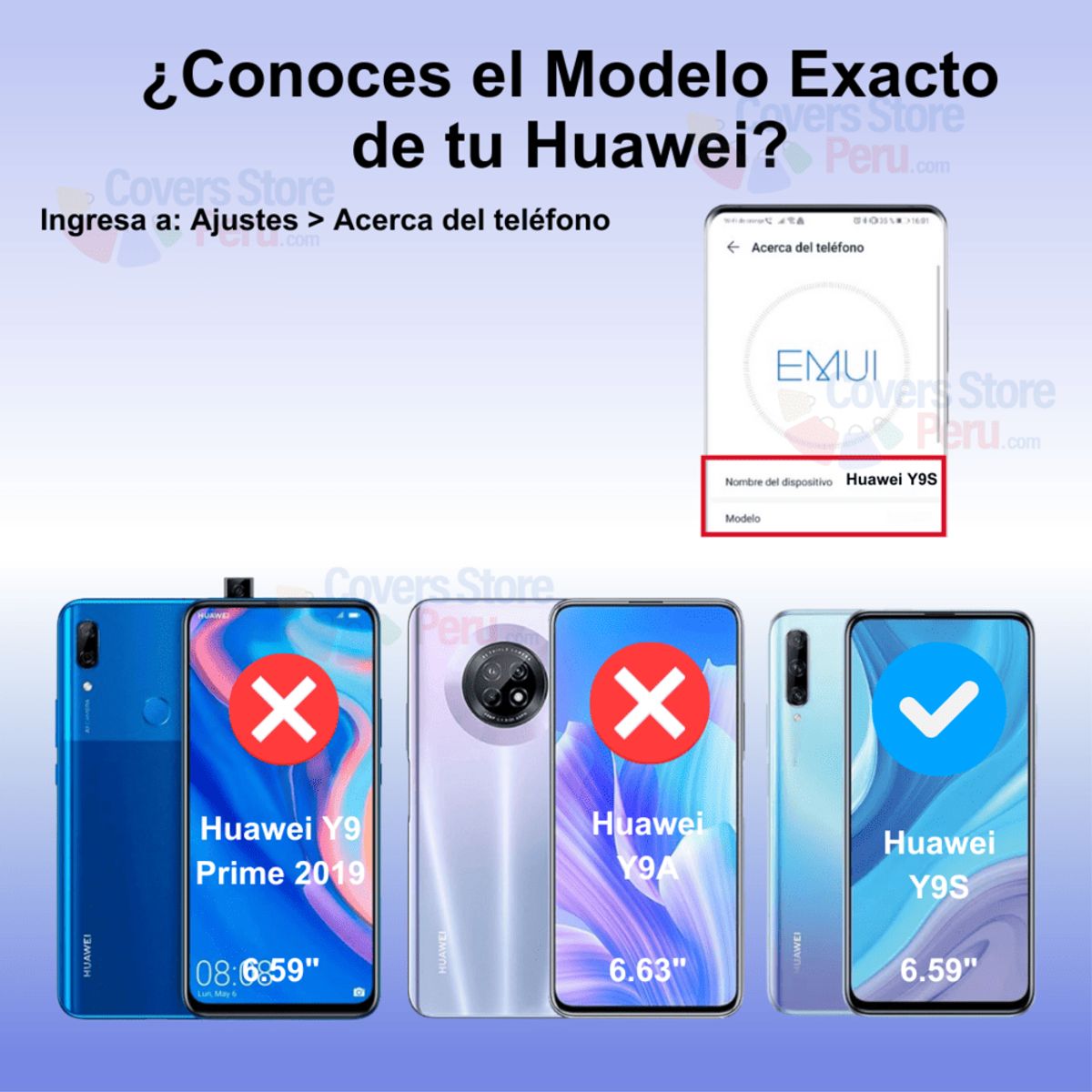 GENERICO - Mica para Huawei Y9s Film Hydrogel Antishock Transparente Resistente