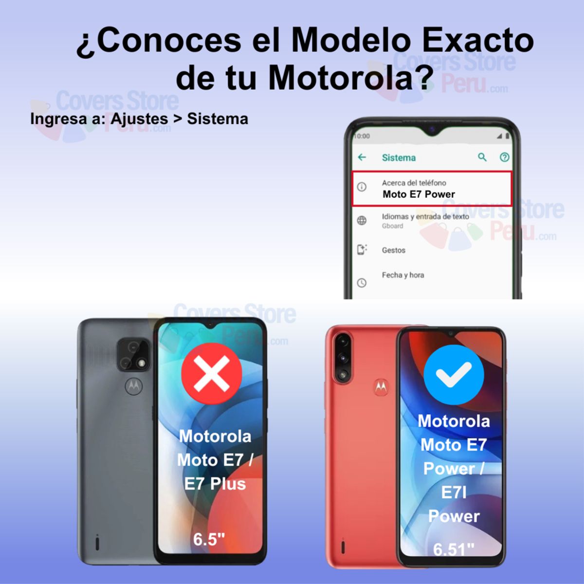 GENERICO - Mica para Motorola Moto E7i Power Film Hydrogel Antishock