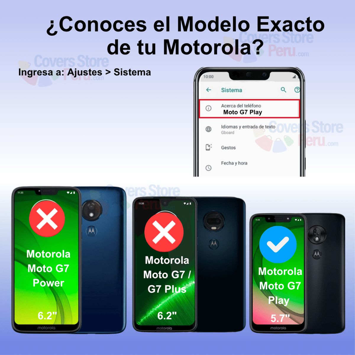GENERICO - Mica para Motorola Moto G7 Play Film Hydrogel Antishock Transparente