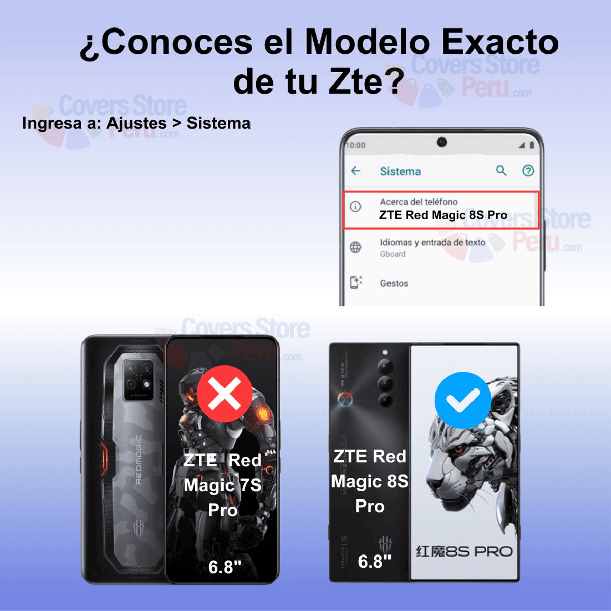 GENERICO - Mica para Zte Redmagic 8S Pro Film Hydrogel Antishock Transparente