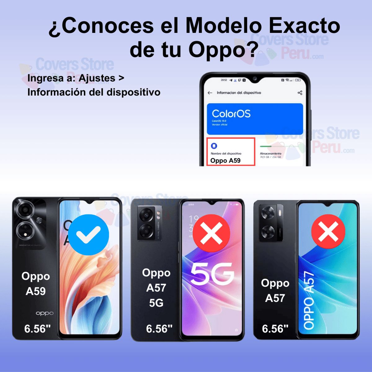 GENERICO - Mica para Oppo A59 Film Hydrogel Antishock Transparente Resistente