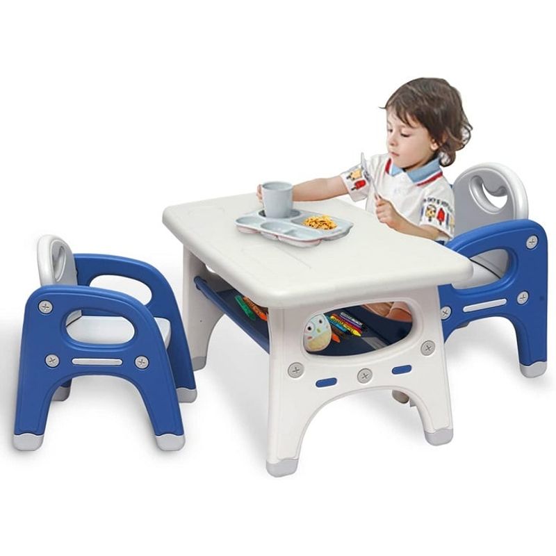 PERU IMPORTACIONES - MESA ESCRITORIO INFANTIL CON 2 SILLAS