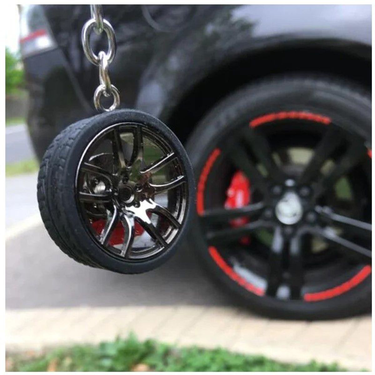 GENERICO - Llavero De Llanta Con Caliper Brembo