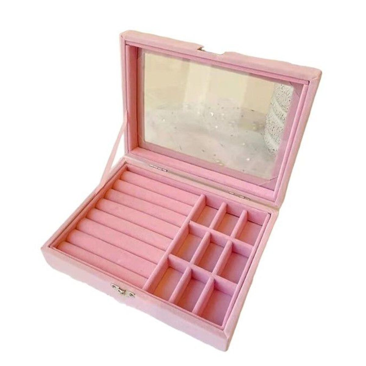 GENERICO - Joyero de 20x15x45 con PantallaTransparente