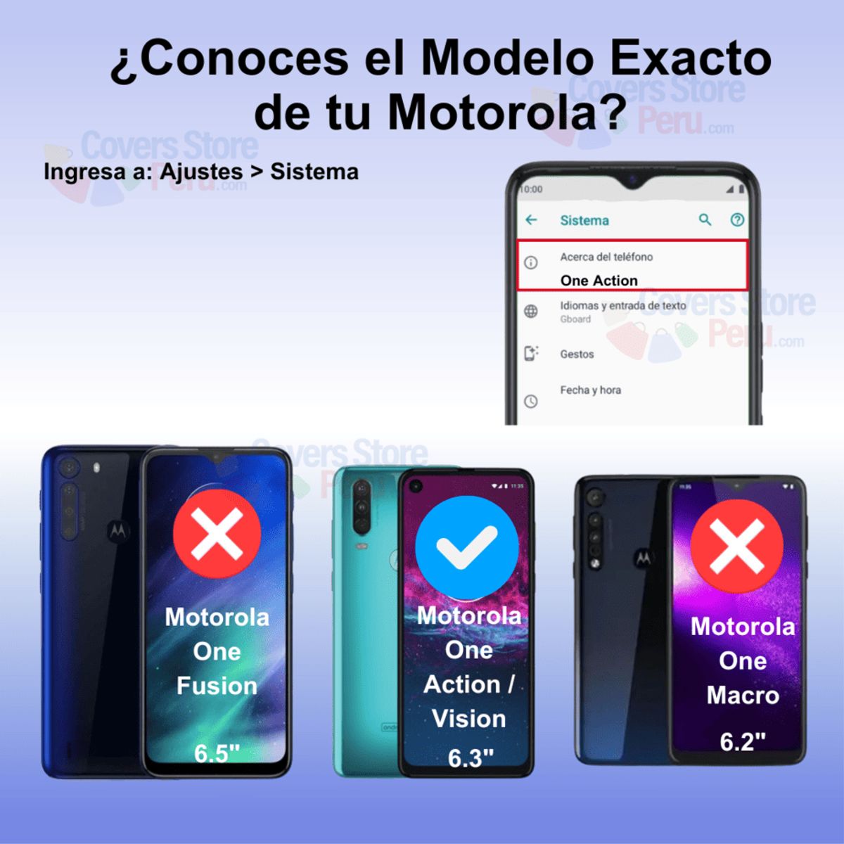 GENERICO - Mica para Motorola One Vision Film Hydrogel Antishock Transparente