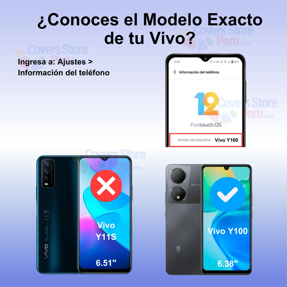 GENERICO - Mica para Vivo Y100 Film Hydrogel Antishock Transparente Resistente