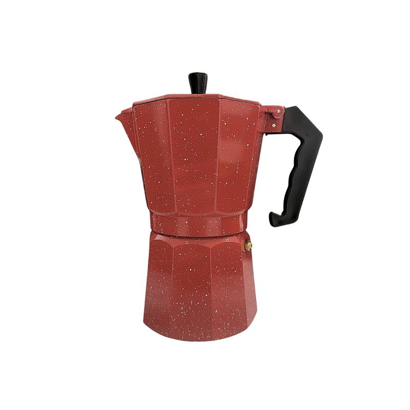PENTHA - Cafetera Italiana Moka de 12 tazas Color Rojo