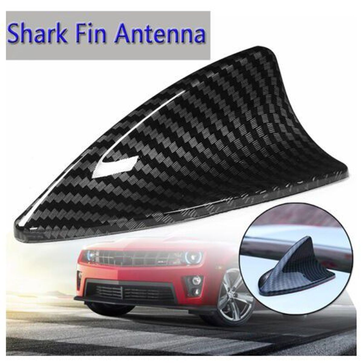 GENERICO - Antena Aleta De Tiburon Auto Adorno