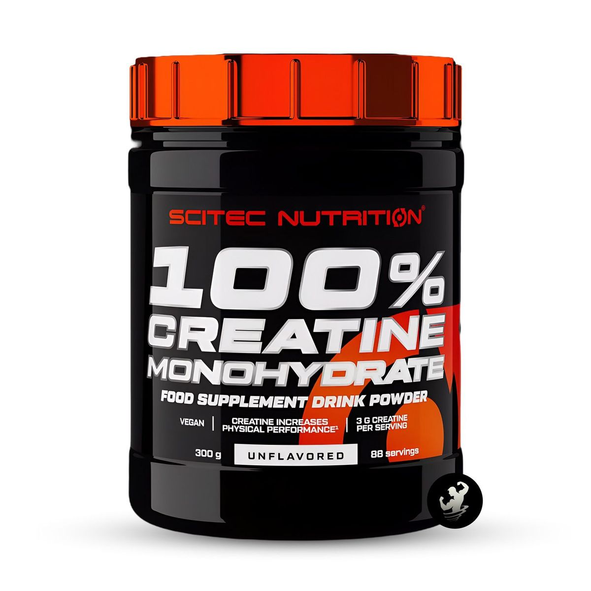 SCITEC NUTRITION - Creatina Monohidratada 300 gramos SCITEC NUTRITION