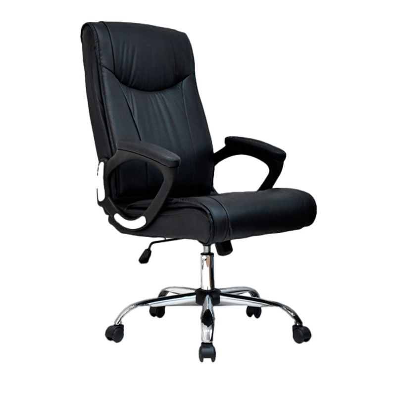 OFIDEAS - Silla de Oficina Giratoria Vera Negro Presidente Ofideas