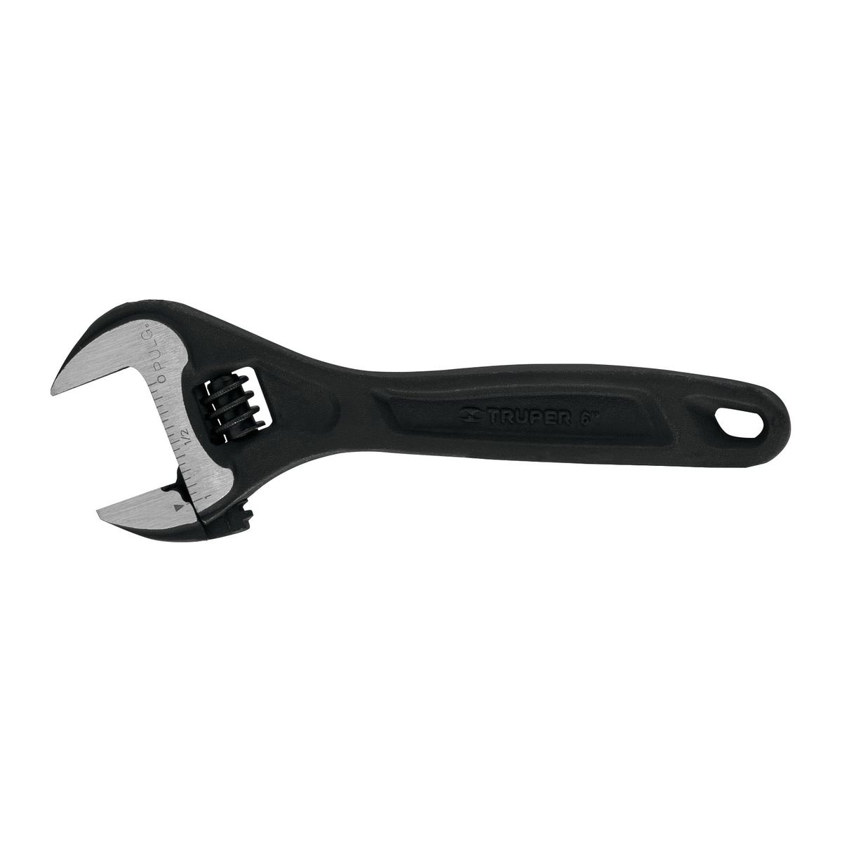 Truper - Llave francesa ajustable 6 profesional pavonada COD 15500 Truper